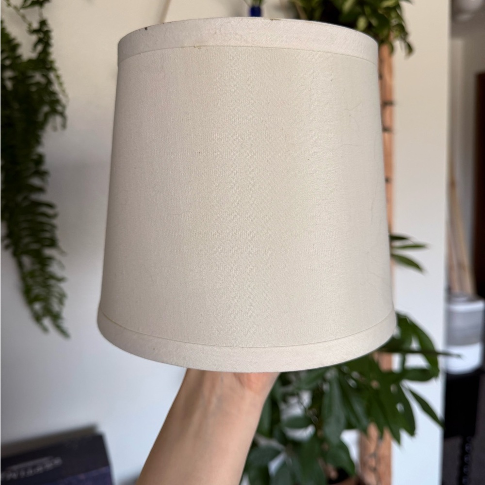 Small Cream Lampshade